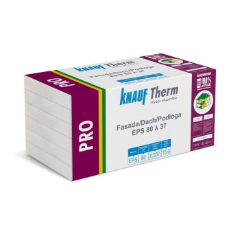 KNAUF THERM PRO FASADA/DACH/PODŁOGA EPS 80 0,037