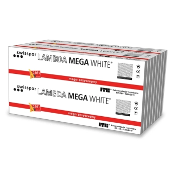 Swisspor LAMBDA MEGA WHITE FASADA lambda 0,031